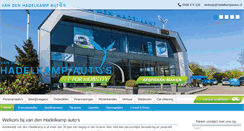 Desktop Screenshot of hadelkampautos.nl
