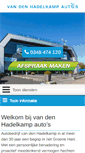 Mobile Screenshot of hadelkampautos.nl